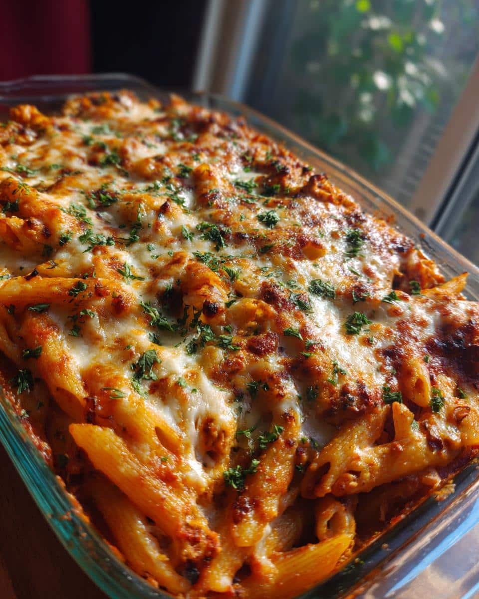 Dump-and-Bake Chicken Parmesan Casserole - detail 1