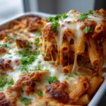 Dump-and-Bake Chicken Parmesan Casserole