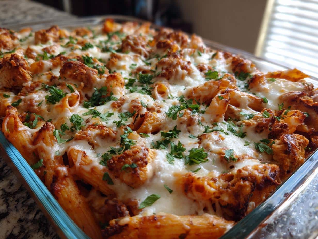 Dump-and-Bake Chicken Parmesan Casserole - detail 3