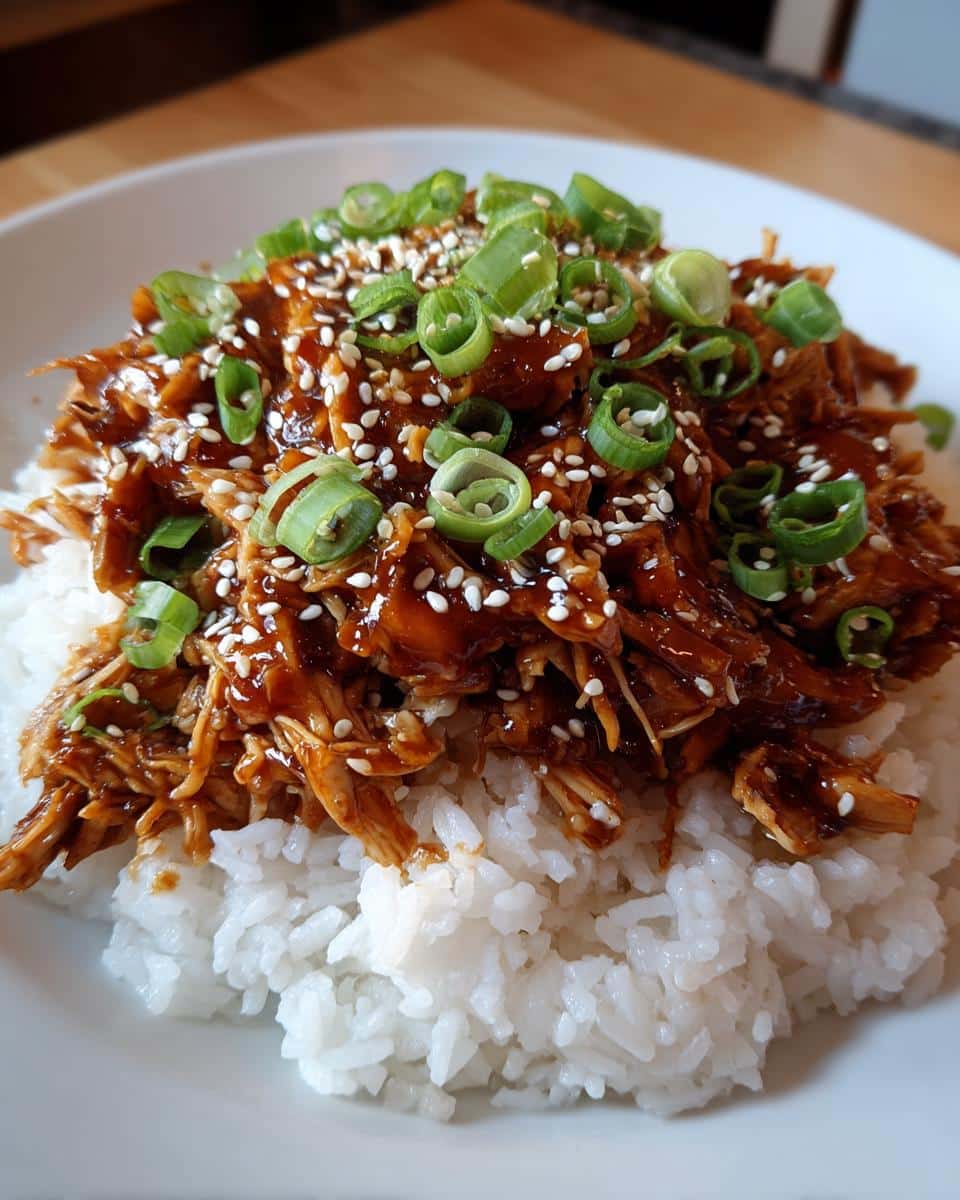 Dump and Go Crockpot Teriyaki Chicken - detail 1