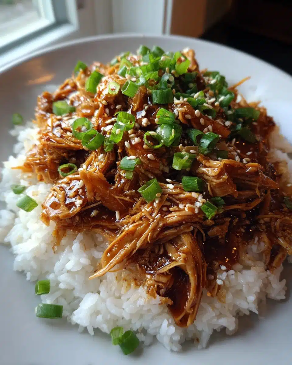 Dump and Go Crockpot Teriyaki Chicken - detail 3