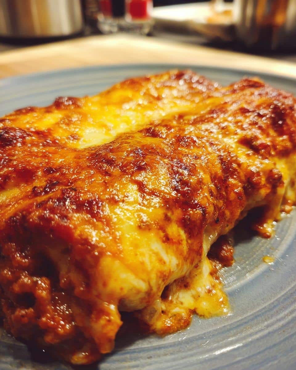 Easy Cheesy Ground Beef Enchiladas - detail 3