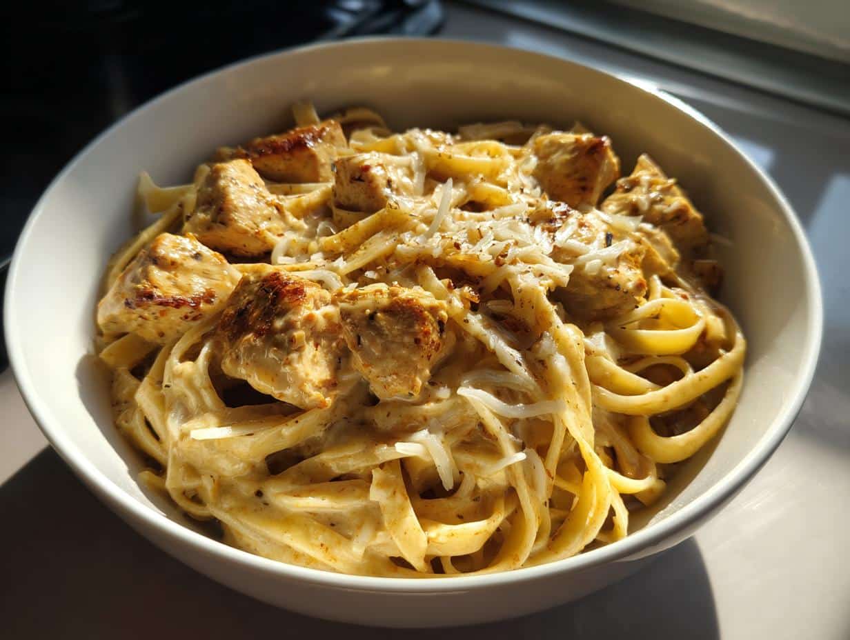 Easy Cowboy Butter Chicken Linguine - detail 1