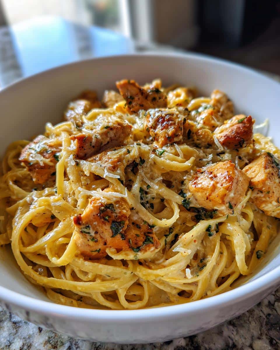 Easy Cowboy Butter Chicken Linguine - detail 3