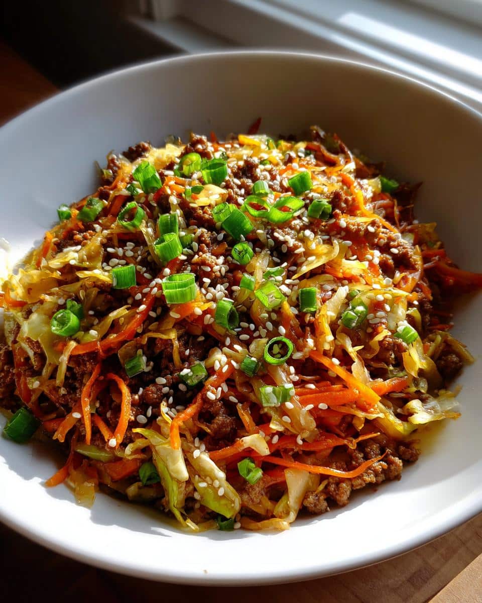 Easy Egg Roll in a Bowl (Low-Carb Recipe) - detail 1