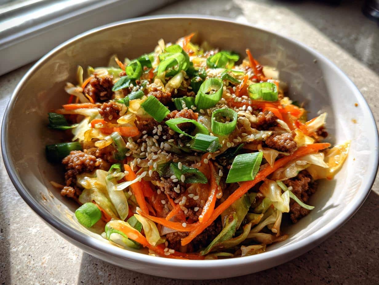 Easy Egg Roll in a Bowl (Low-Carb Recipe) - detail 2