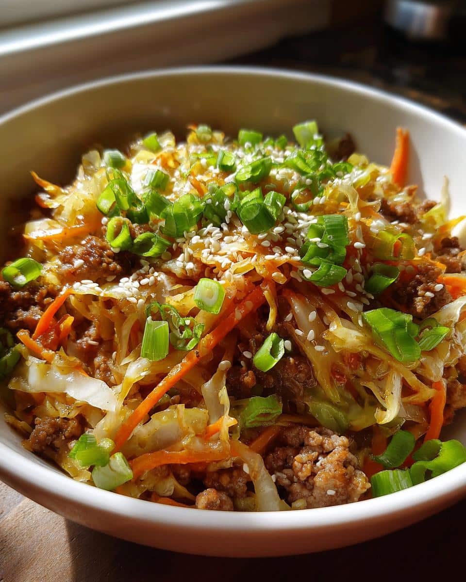 Easy Egg Roll in a Bowl (Low-Carb Recipe) - detail 3
