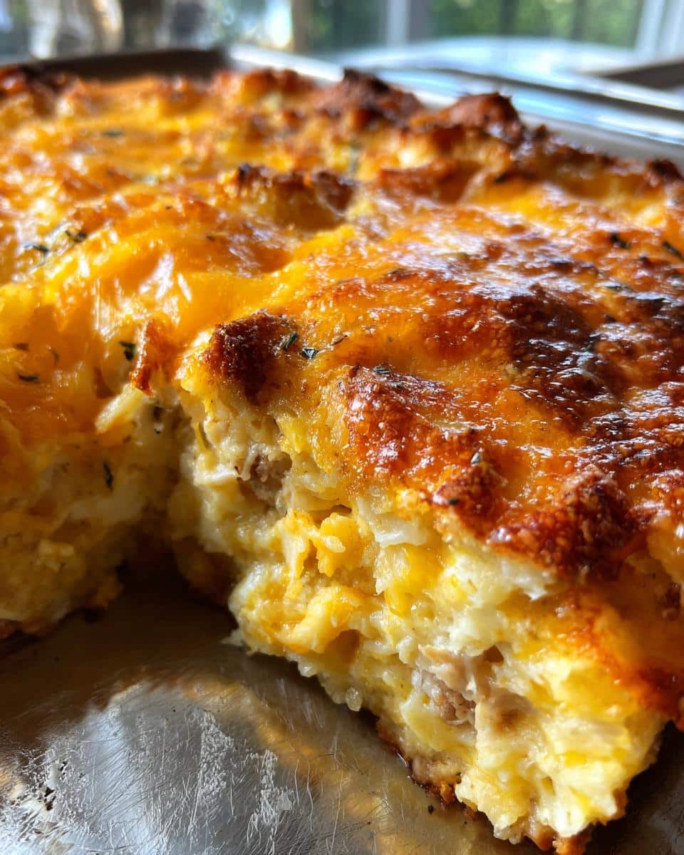 Easy Rotisserie Chicken Casserole - detail 2