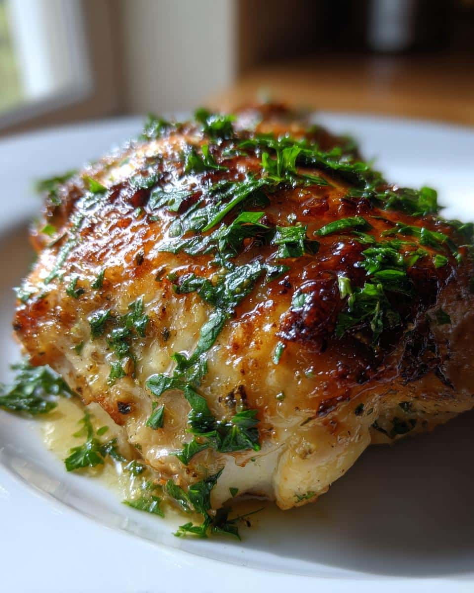 Garlic Butter Baked Chicken Breast Recipe