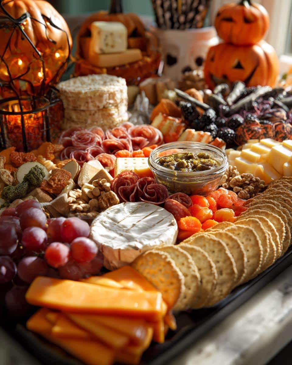 Halloween Charcuterie Board - detail 2