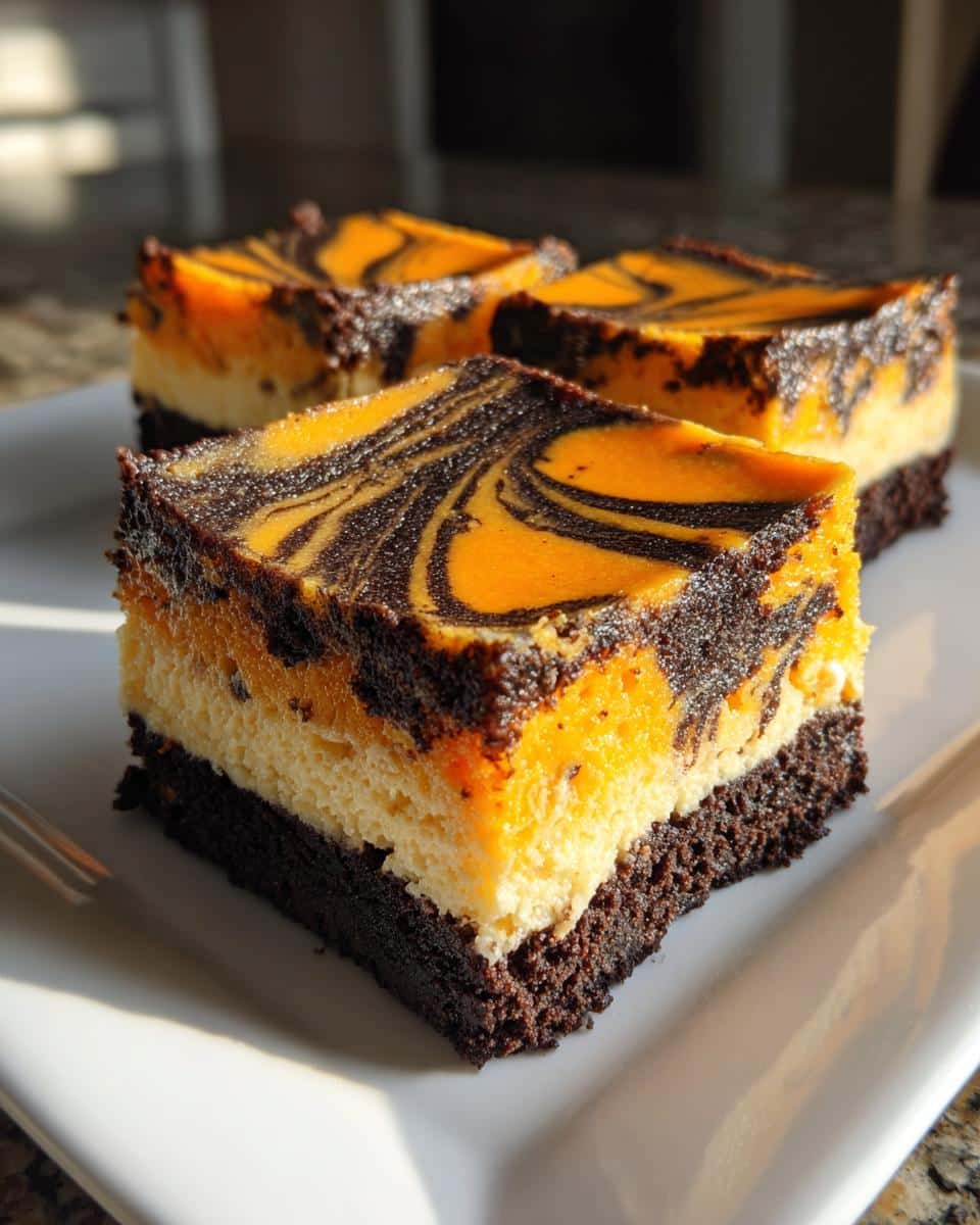 Halloween Cheesecake Bars - detail 4