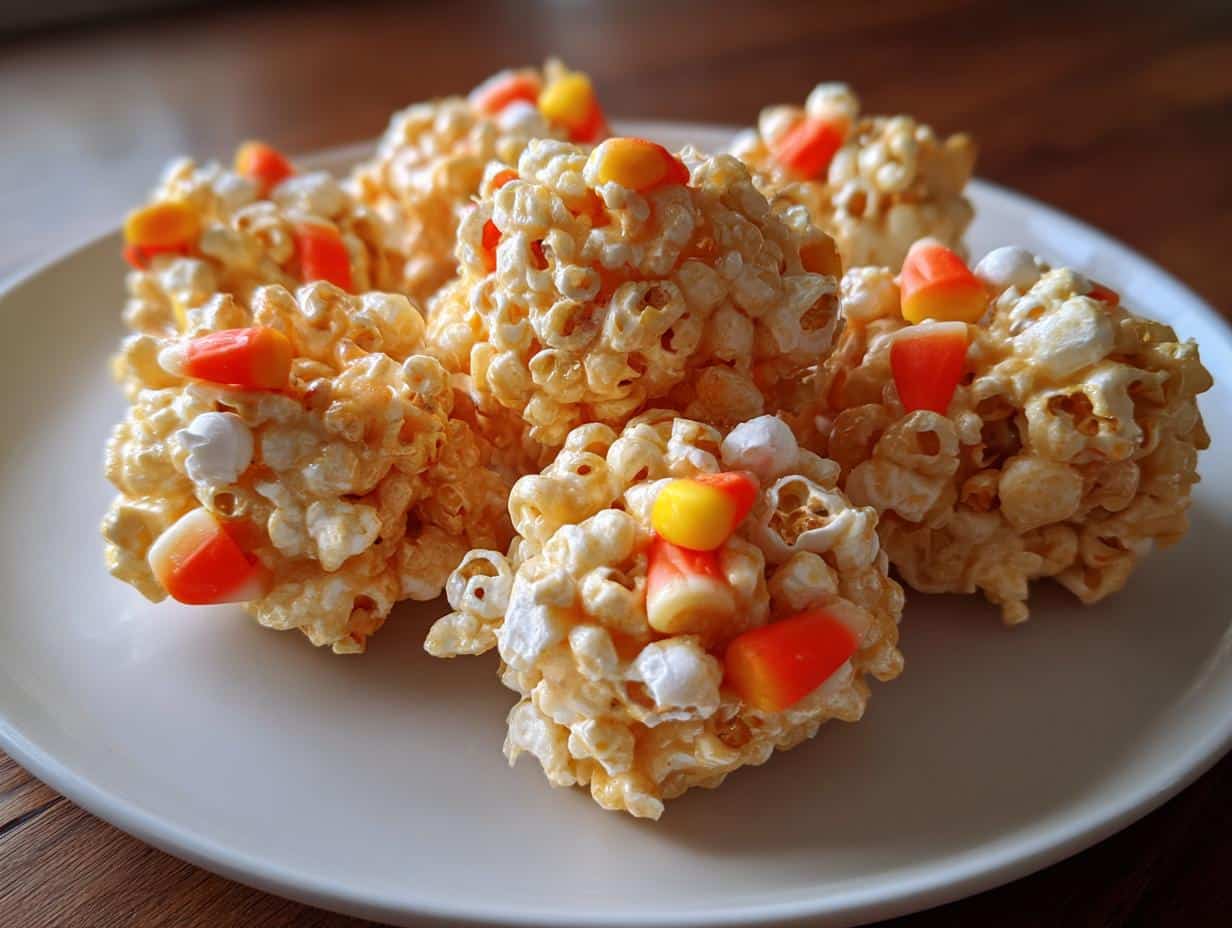 Halloween Popcorn Balls - detail 3