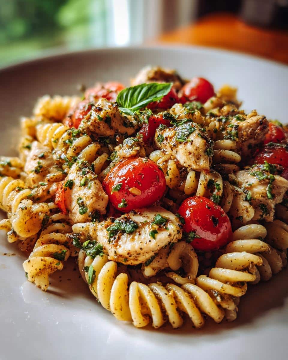 Healthy Bruschetta Chicken Pasta for a Nutritious Meal - detail 1