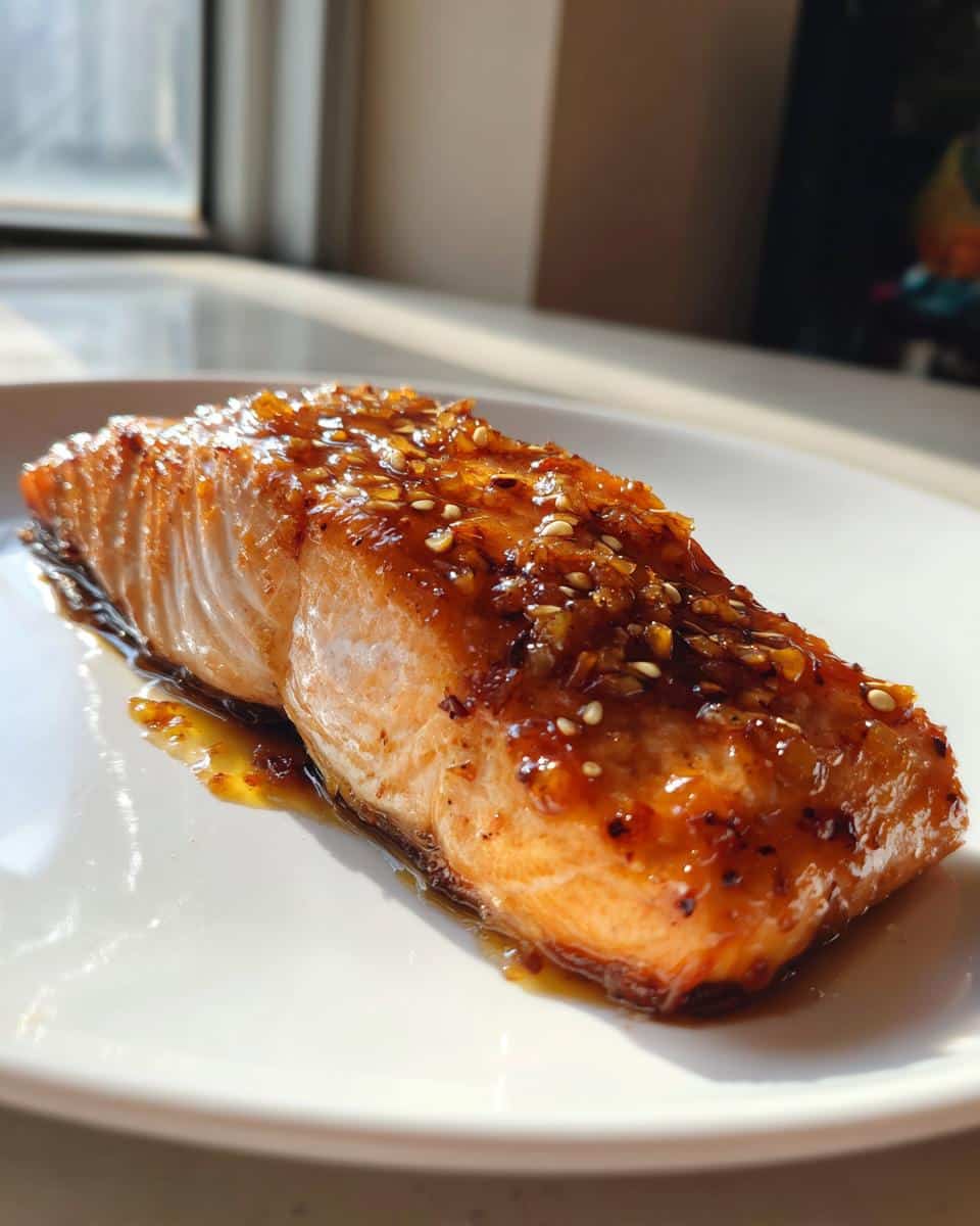 High Protein Honey Garlic Salmon In Just 25 Minutes 6 High Protein Honey Garlic Salmon - detail 2
