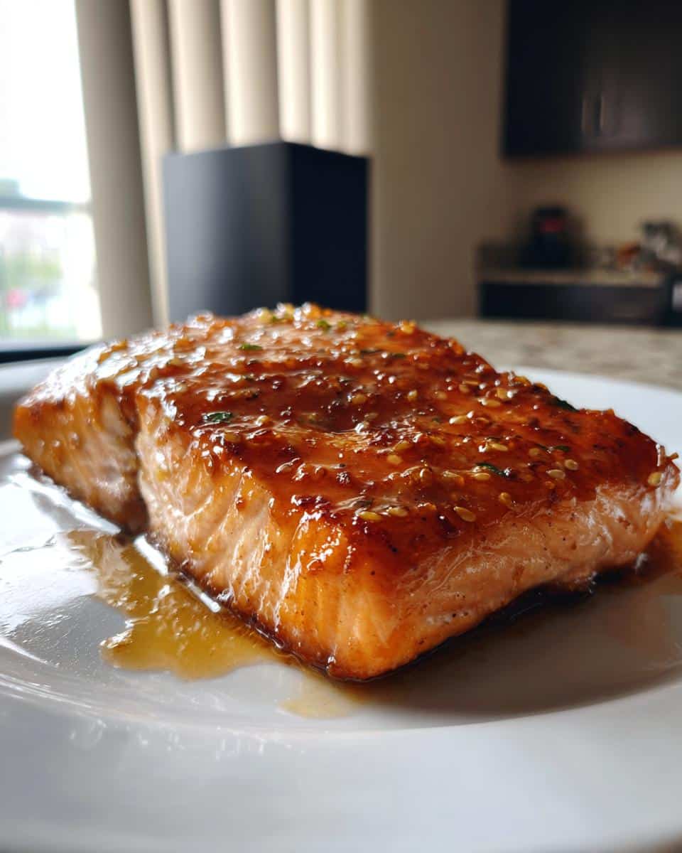 High Protein Honey Garlic Salmon In Just 25 Minutes 7 High Protein Honey Garlic Salmon - detail 3