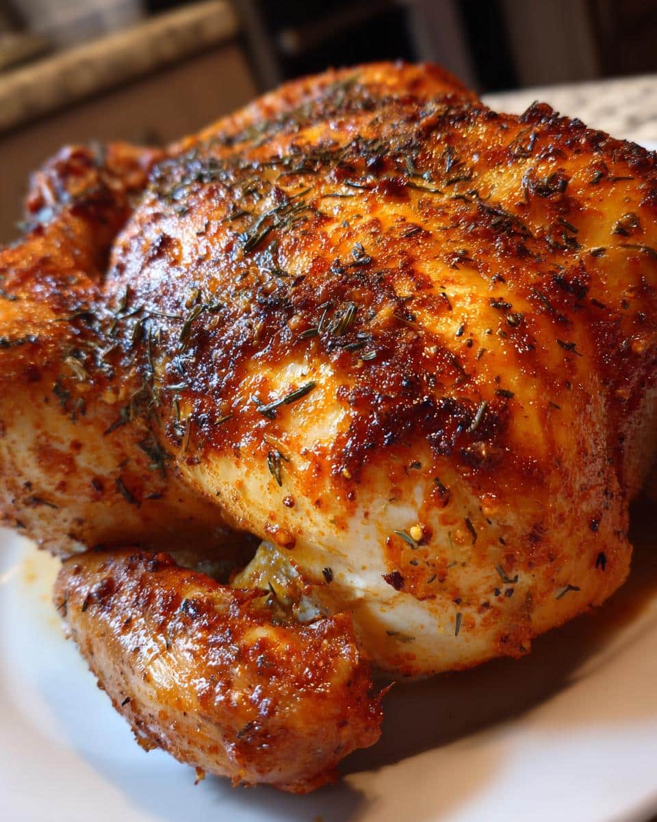 Juicy 6-Ingredient Crockpot Whole Chicken - detail 2