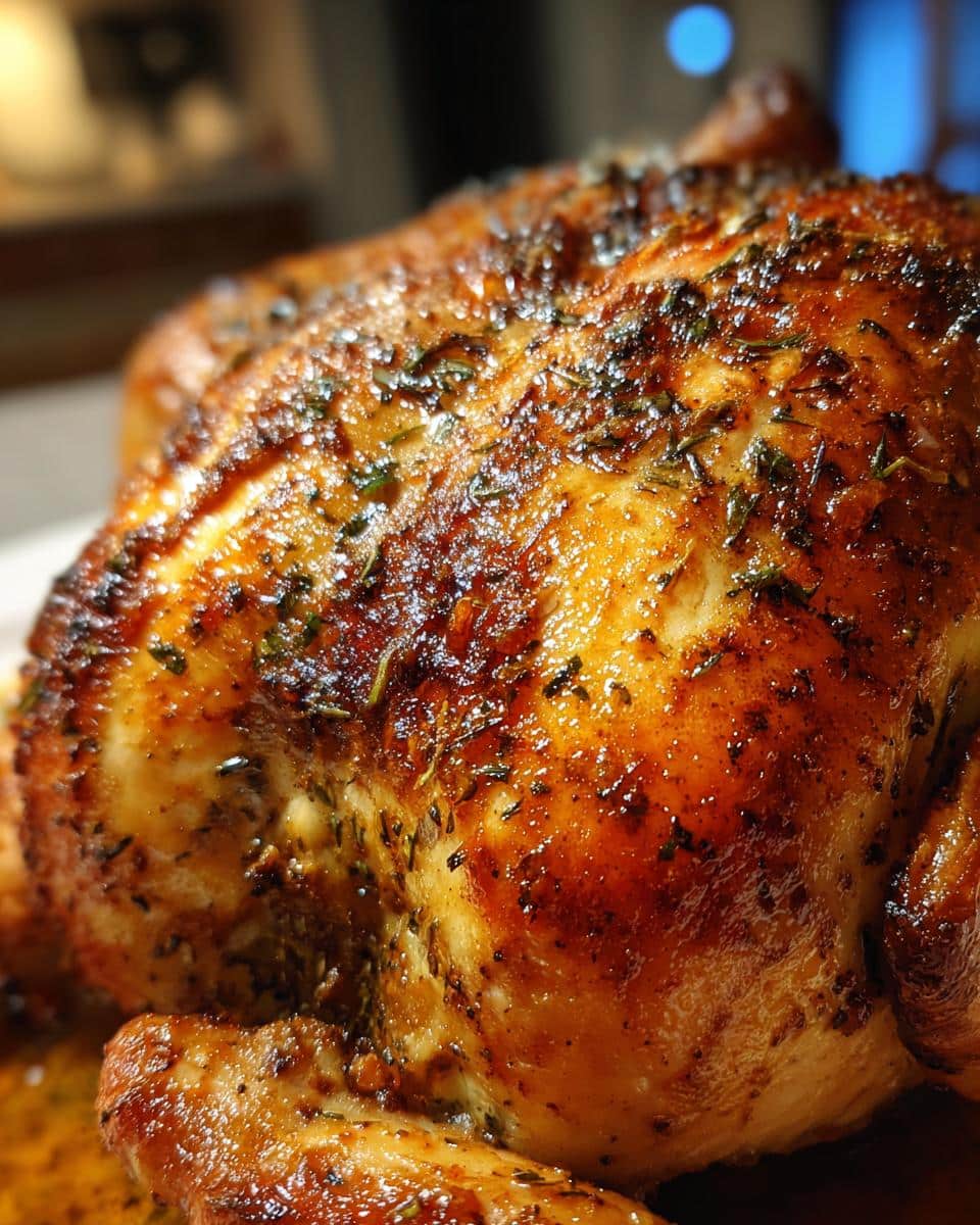 Juicy 6-Ingredient Crockpot Whole Chicken - detail 3
