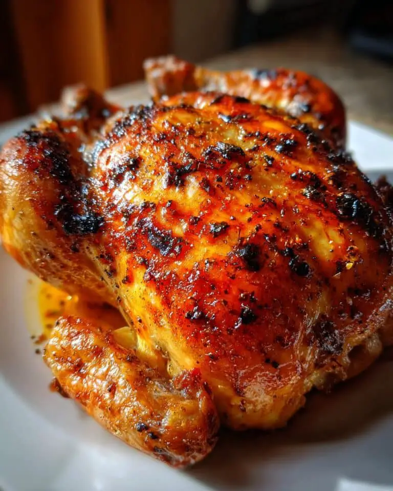 Juicy 6-Ingredient Crockpot Whole Chicken