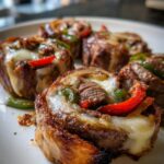 Keto Philly Cheesesteak Rolls