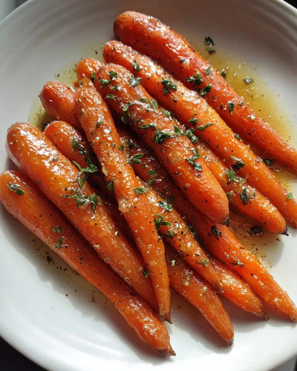 Maple Glazed Carrots - detail 2