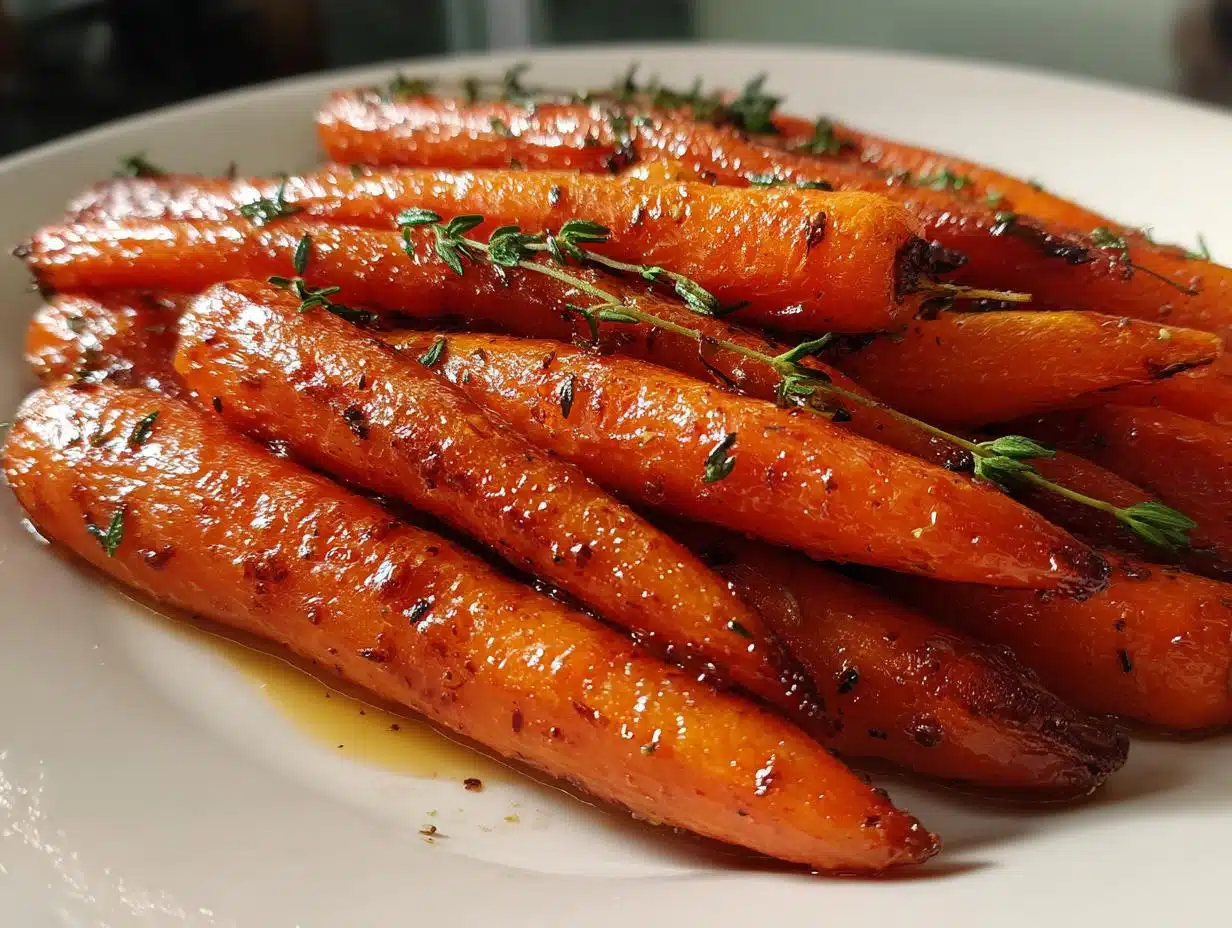 Maple Glazed Carrots - detail 3