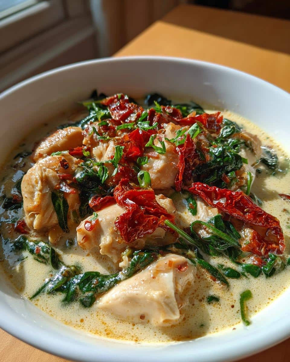 Marry Me Tuscan Chicken Soup - detail 1