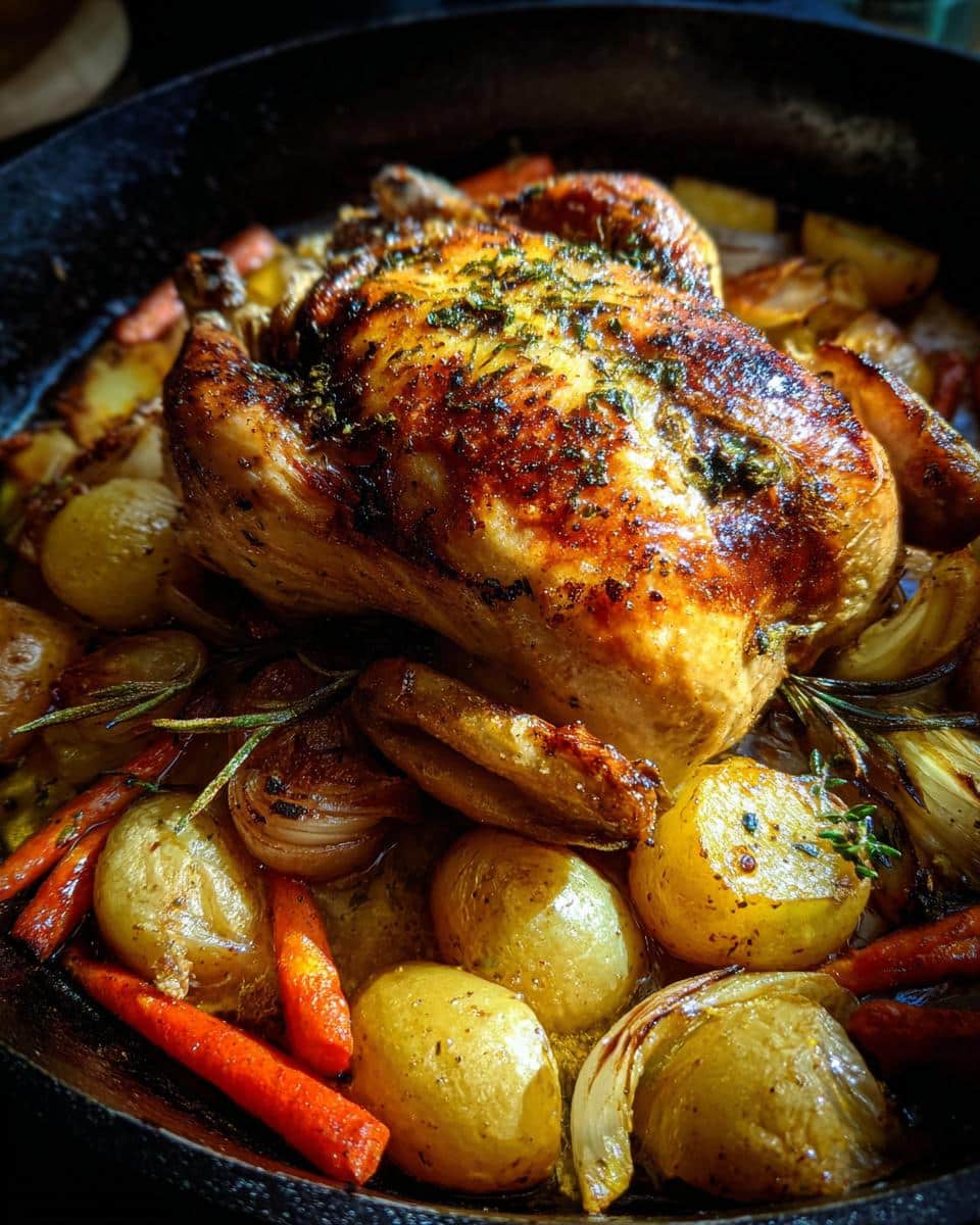 Oven Roasted Garlic Butter Chicken - detail 1