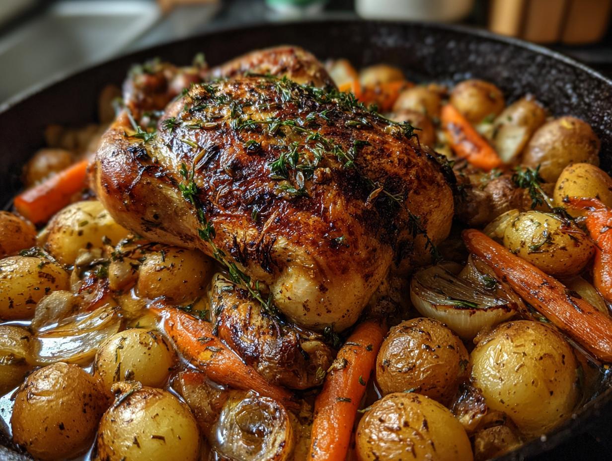 Oven Roasted Garlic Butter Chicken