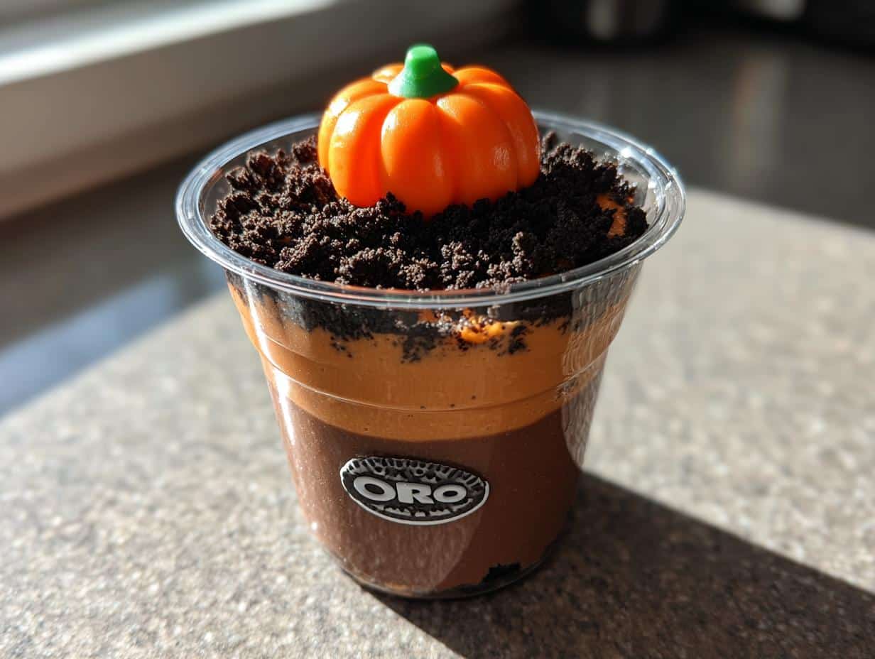 Pumpkin Patch Dirt Cups - detail 3