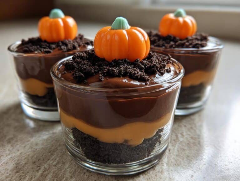 Pumpkin Patch Dirt Cups