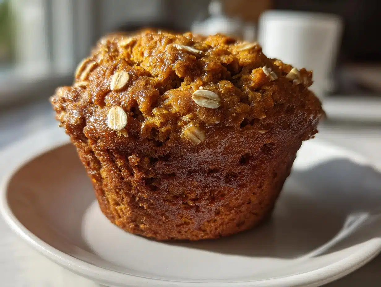Pumpkin Protein Muffins - detail 2