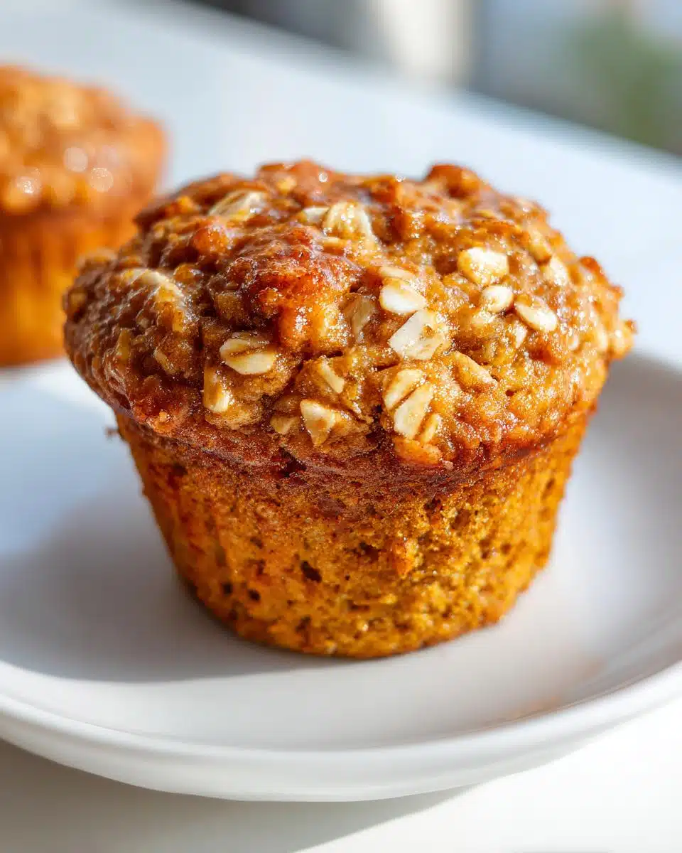 Pumpkin Protein Muffins - detail 3