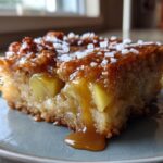 Salted Caramel Apple Bars for Fall