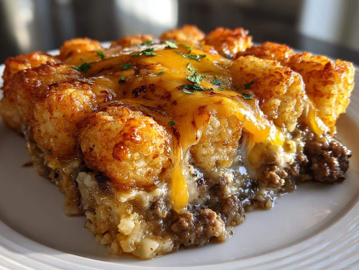 Simple and Delicious Tater Tot Casserole Recipe - detail 2
