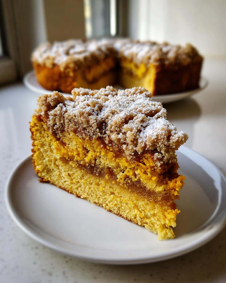 Spiced Pumpkin Coffee Cake - detail 1