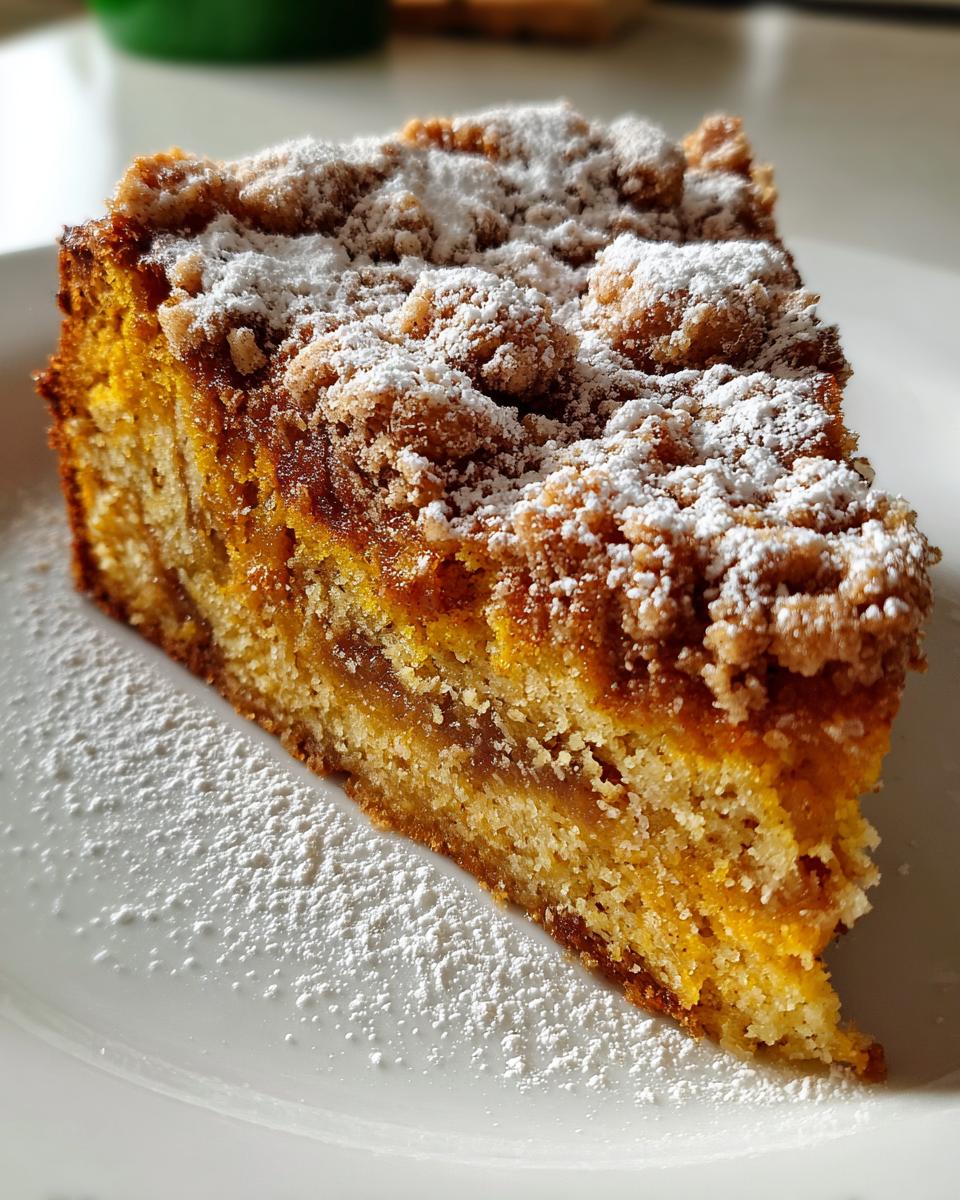 Spiced Pumpkin Coffee Cake - detail 2