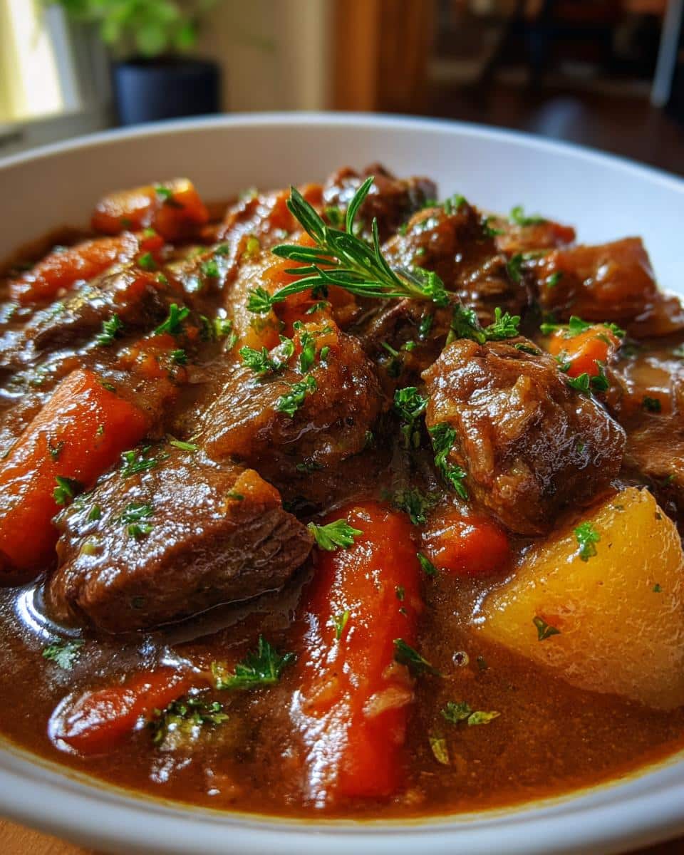 beef stew - detail 1
