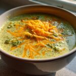 high Protein Broccoli Cheddar Soup