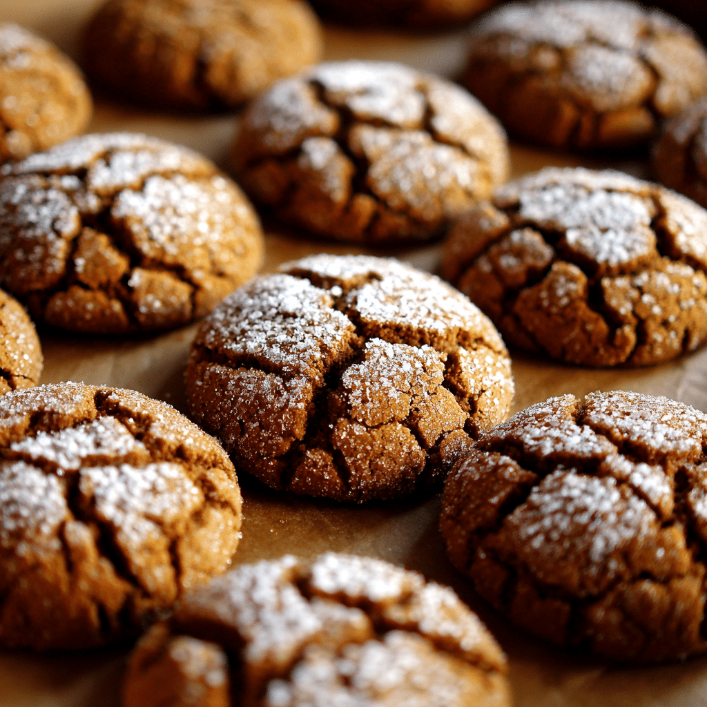 Perfect Gingerbread Crinkle Cookies: 1 Big Holiday Hit 8 0 2