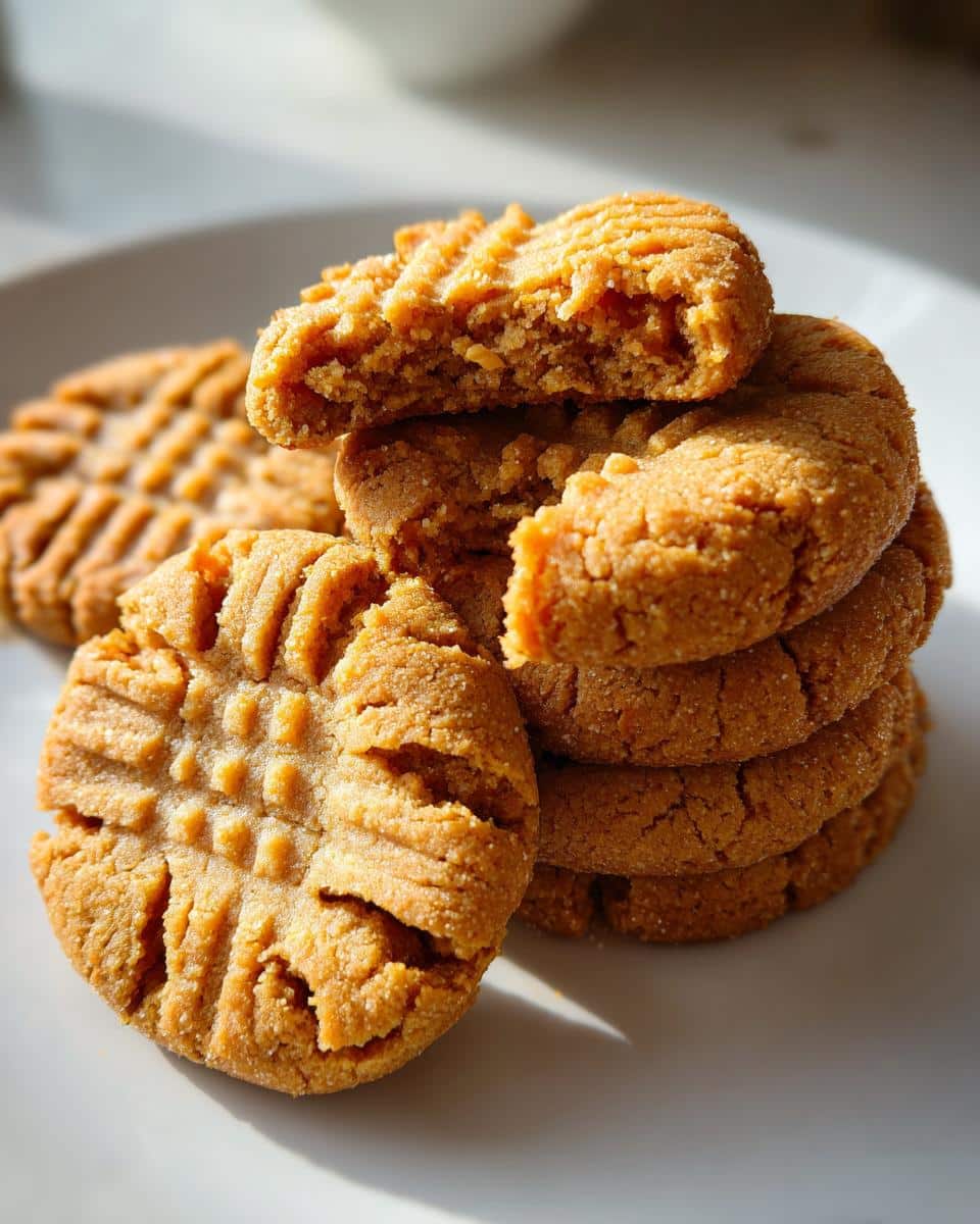 Almond Flour Peanut Butter Cookies