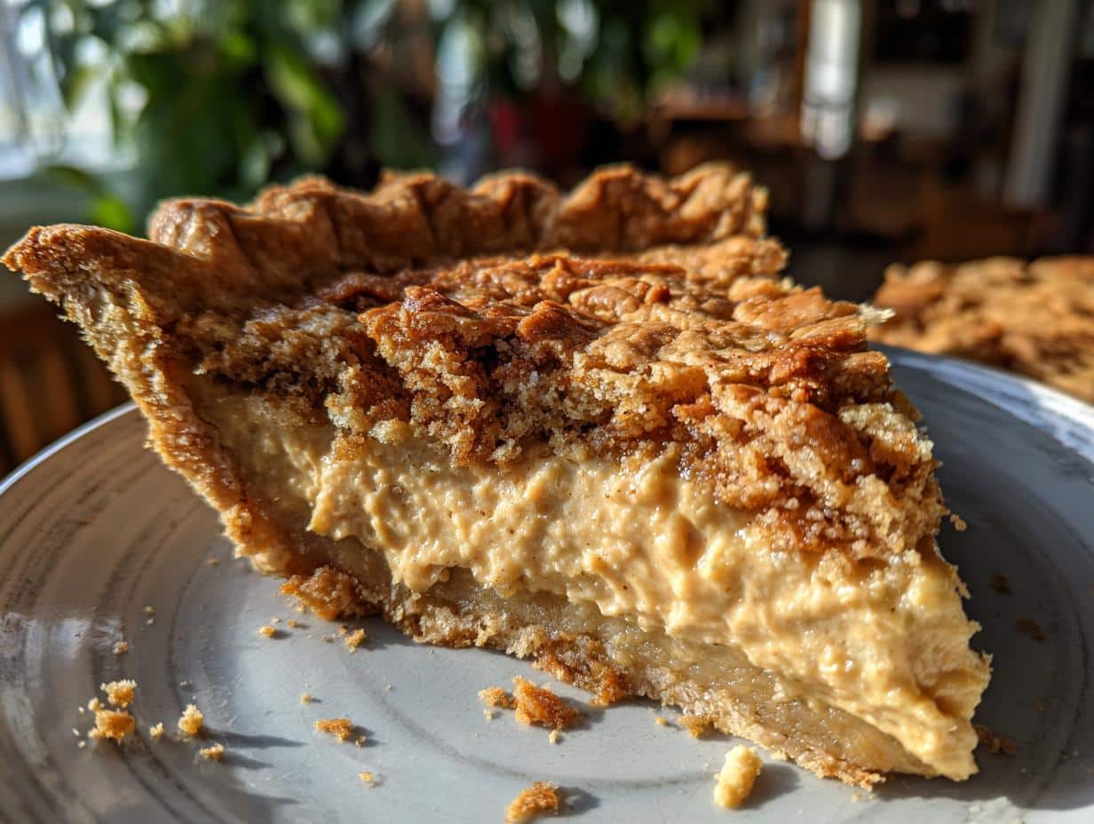 Amish Peanut Butter Cream Pie: Traditional Pennsylvania Dutch Pie with Rich Filling & Flaky Crust - detail 3