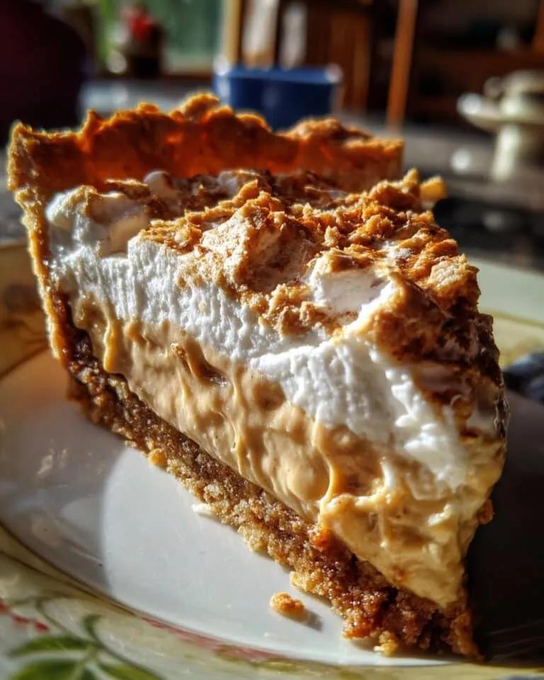 Amish Peanut Butter Cream Pie: Traditional Pennsylvania Dutch Pie with Rich Filling & Flaky Crust