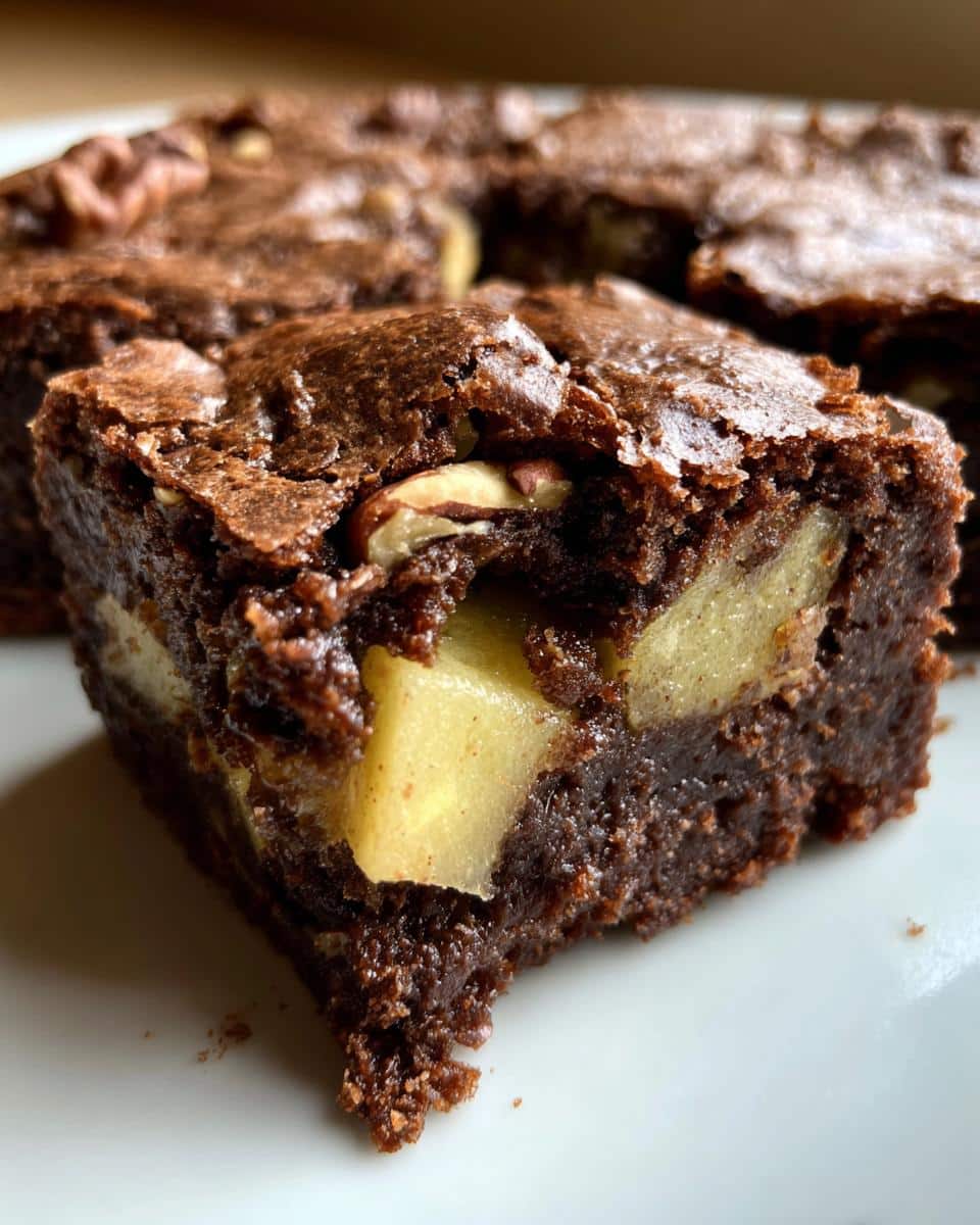 Easy Apple Brownies: Fall's 30-Minute Treat 5 Apple Brownies (Easy Fall Dessert) - detail 1