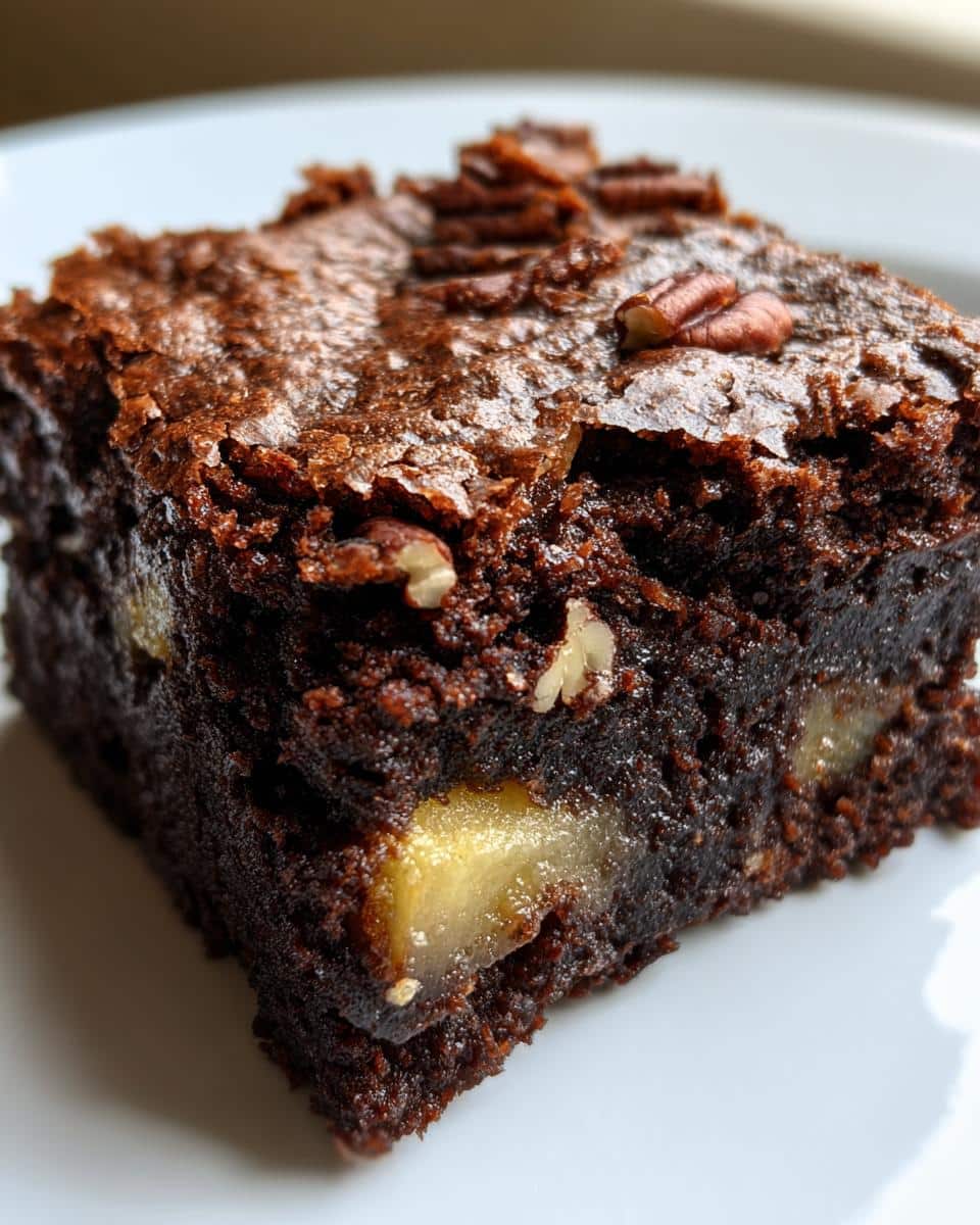 Easy Apple Brownies: Fall's 30-Minute Treat 6 Apple Brownies (Easy Fall Dessert) - detail 2