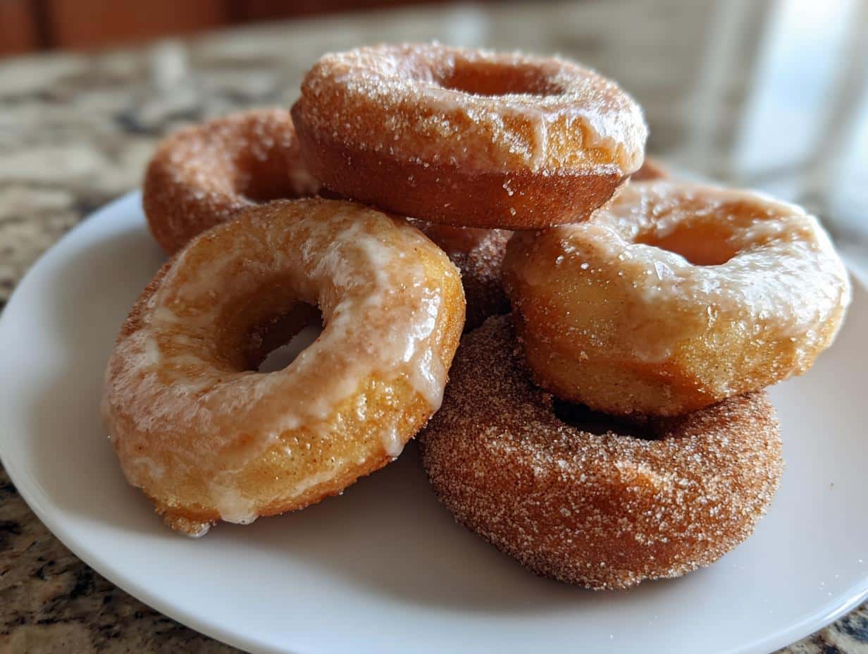 Apple Cider Donuts – Fall & Holiday Treat - detail 1