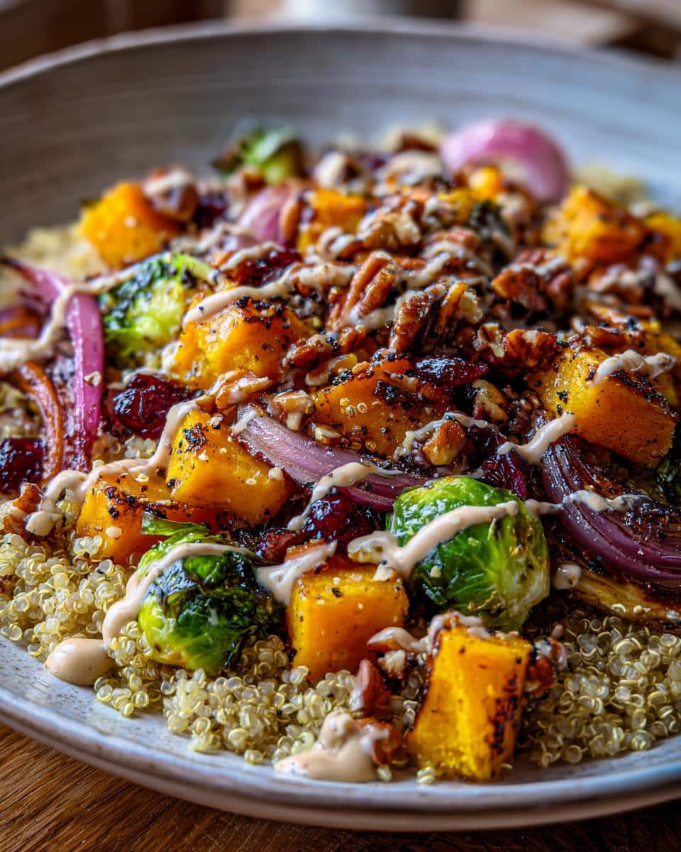 Autumn Glow Quinoa Bowls - Glow & Glaze - detail 1