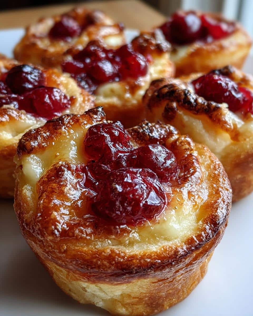 Baked Cranberry Brie Bites! - detail 1