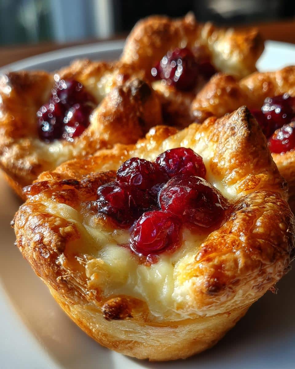 Baked Cranberry Brie Bites! - detail 2