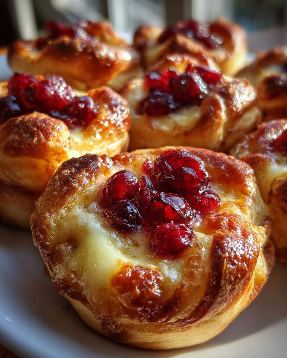 Baked Cranberry Brie Bites! - detail 3