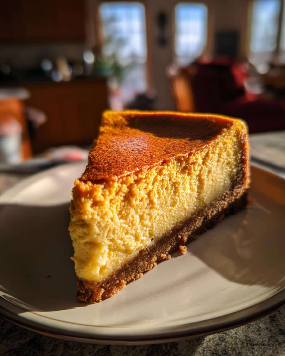 Best EVER Pumpkin Cheesecake Recipe | Lauren's Latest - detail 2